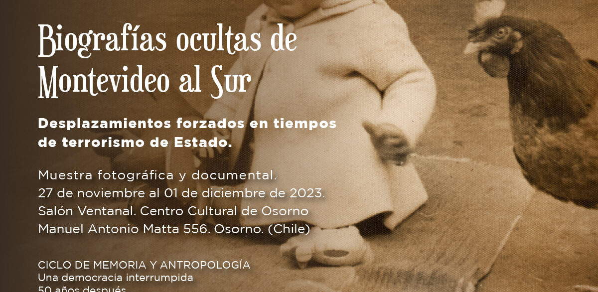 Muestra “Biografías Ocultas de Montevideo al Sur”