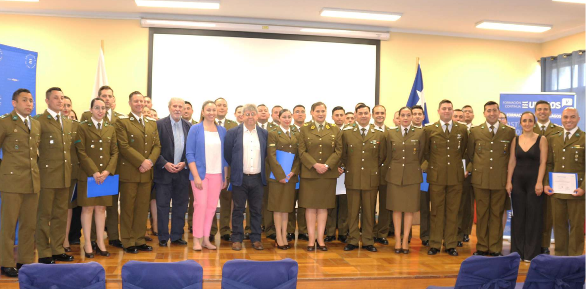 Culminan exitosamente Diplomados dirigidos a Carabineros de Chile