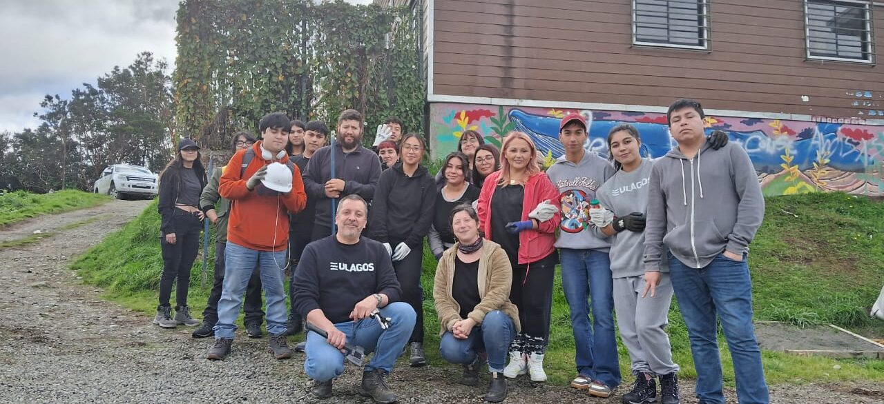 Carrera de psicología realiza intervención en Población Camilo Henríquez en Chiloé